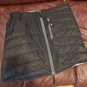 Skhoop Down skirt. Black. Size large.